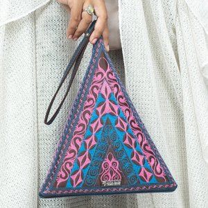 Unique Traditional Purse - Katara Pyramid Clutch